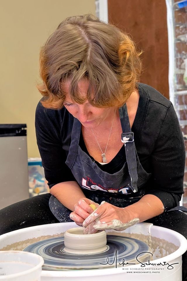 Jenyfer's Adult Pottery Wheel Class Wed PM • DIY Art & Pottery Wheel
