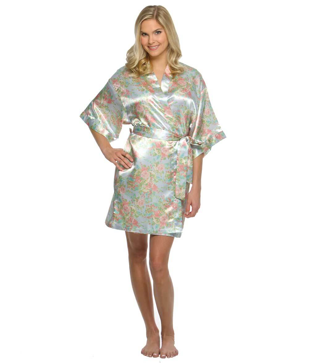 Silk Floral Robes The Paisley Box