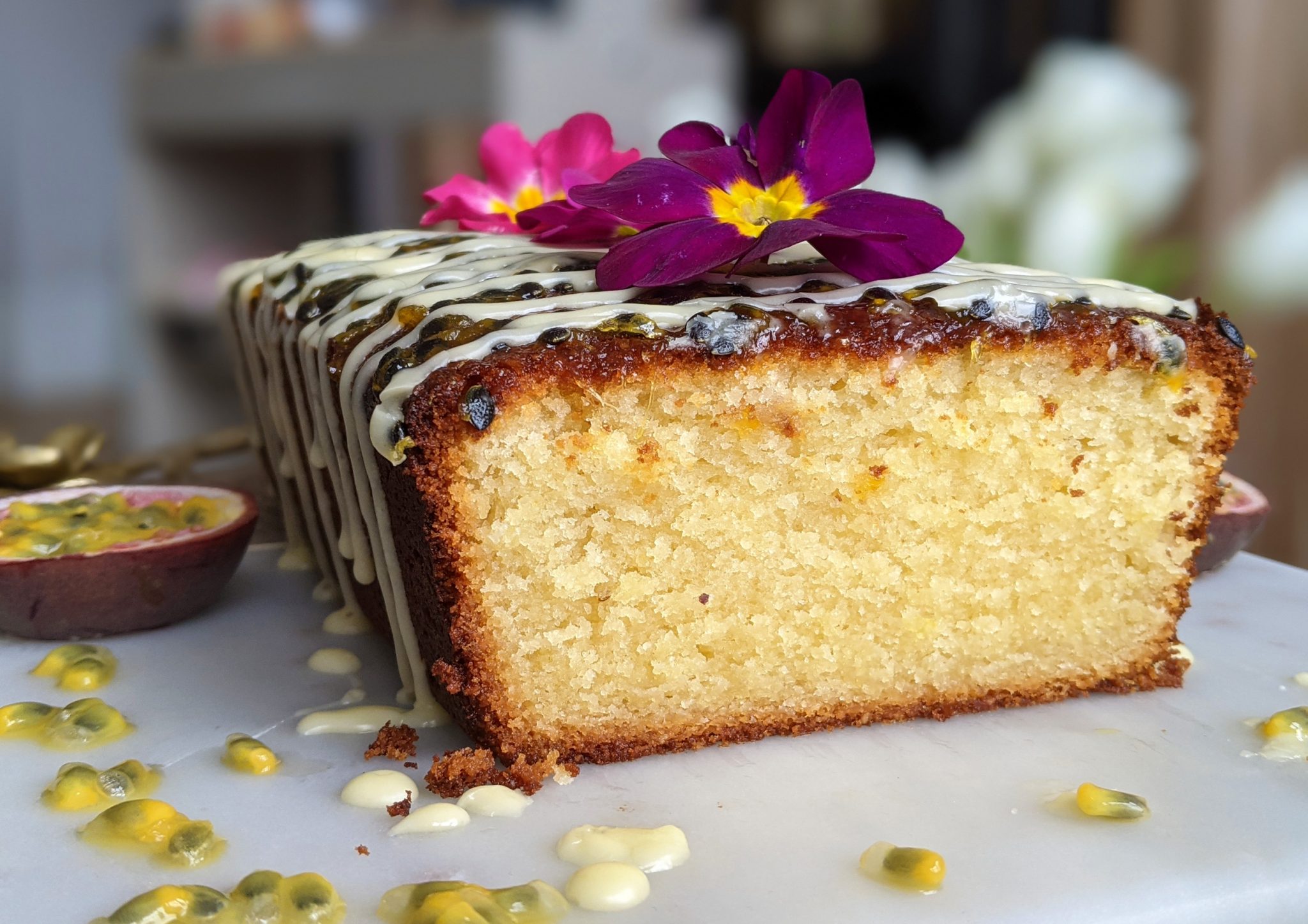 Try This Delicious Gluten and Dairy Free Passion Fruit Sponge Cake