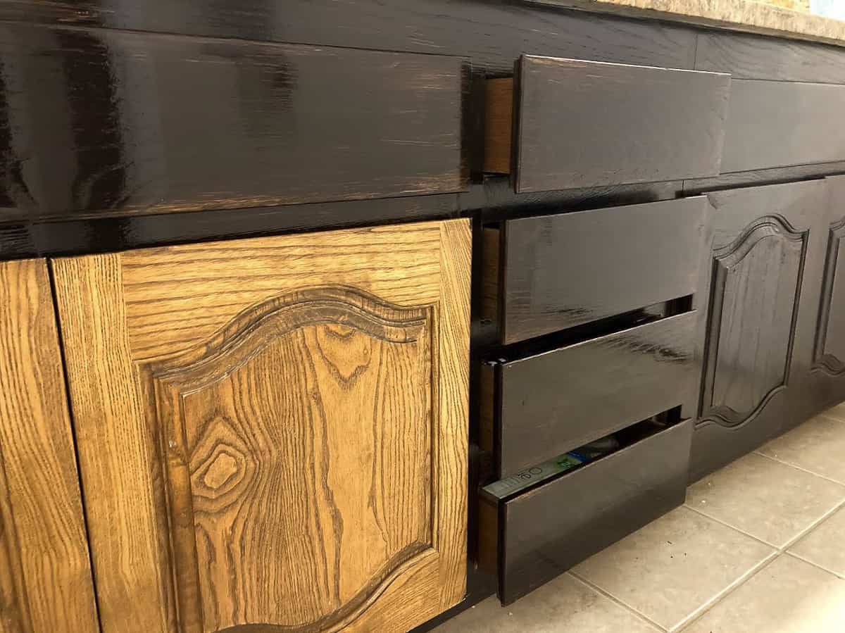 Painting and Staining for Girls Bath Makeover The Palette Muse