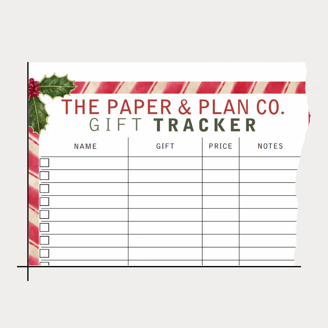 Printables The Paper & Plan Co