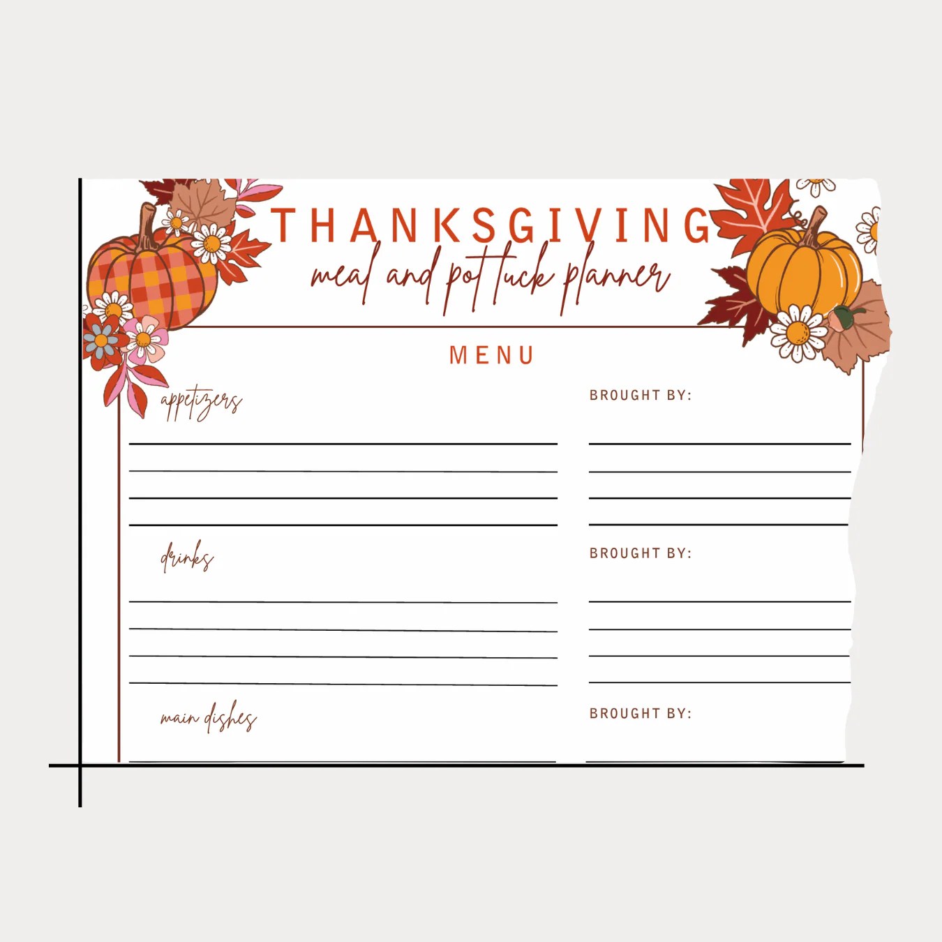 Printables The Paper & Plan Co