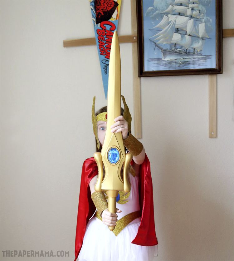 Shera Kids Costume DIY (with free pattern printable)