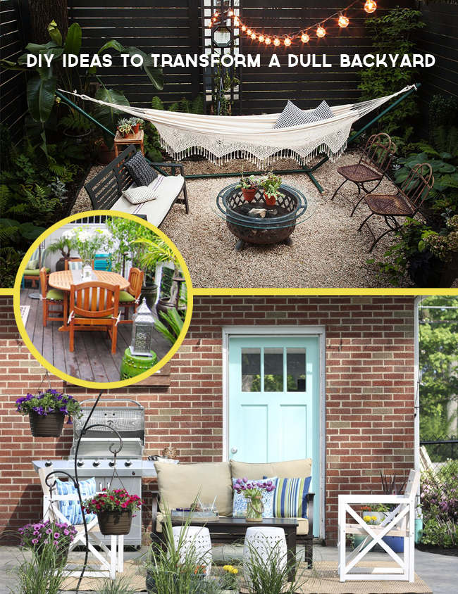 DIY Ideas to Transform a Dull Backyard or Patio