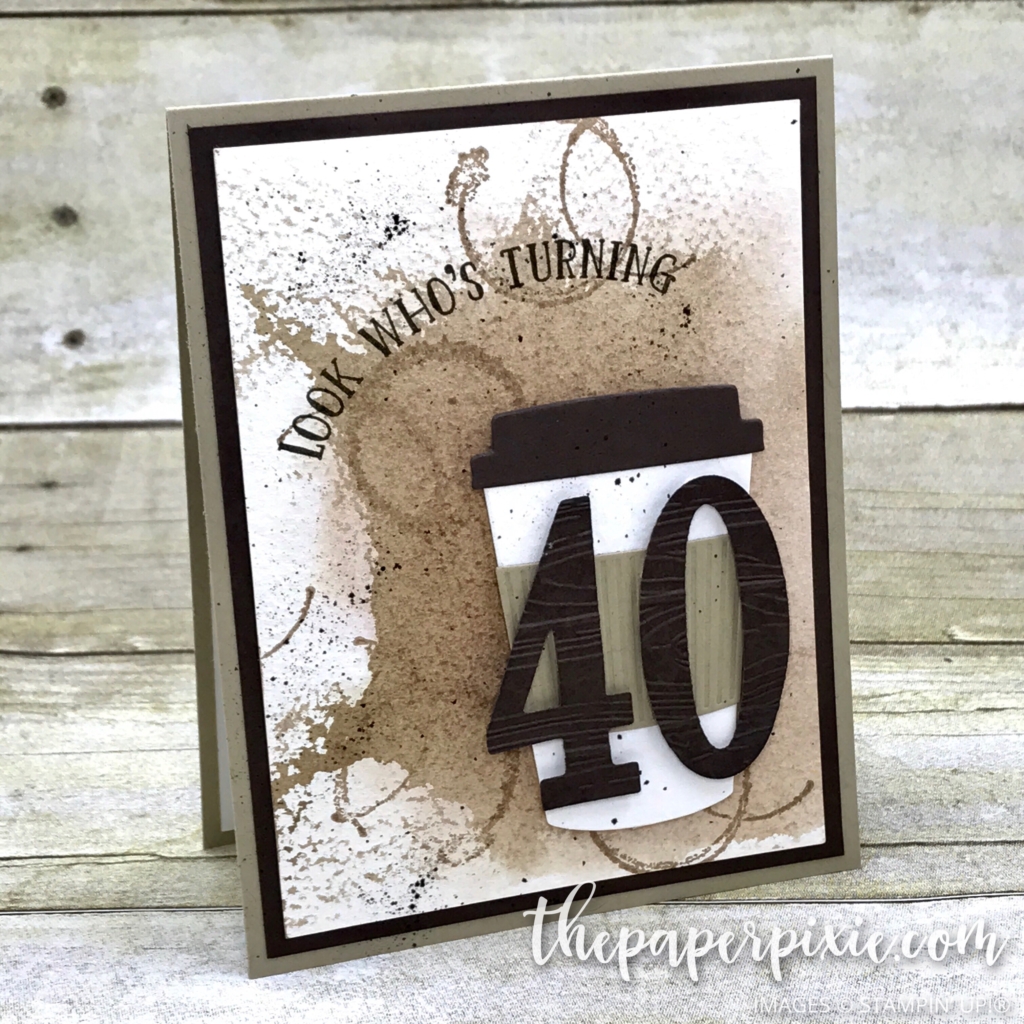 Coffee Lover's Birthday Card The Paper Pixie