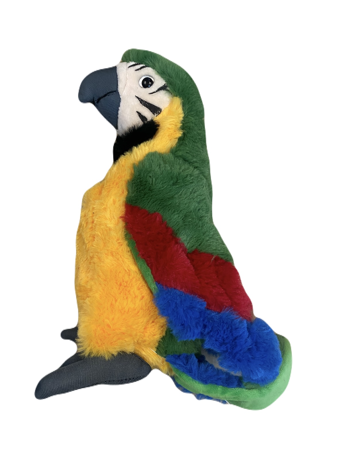 Plush Macaw Green » The Parrot Place