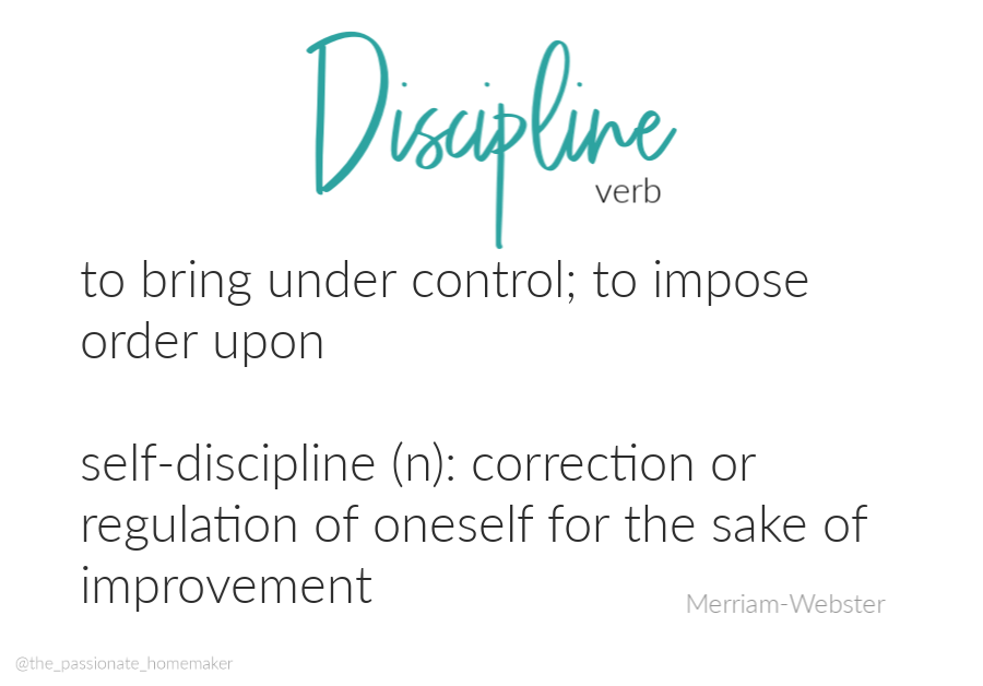 The Discipline of Self Care The Passionate Homemaker