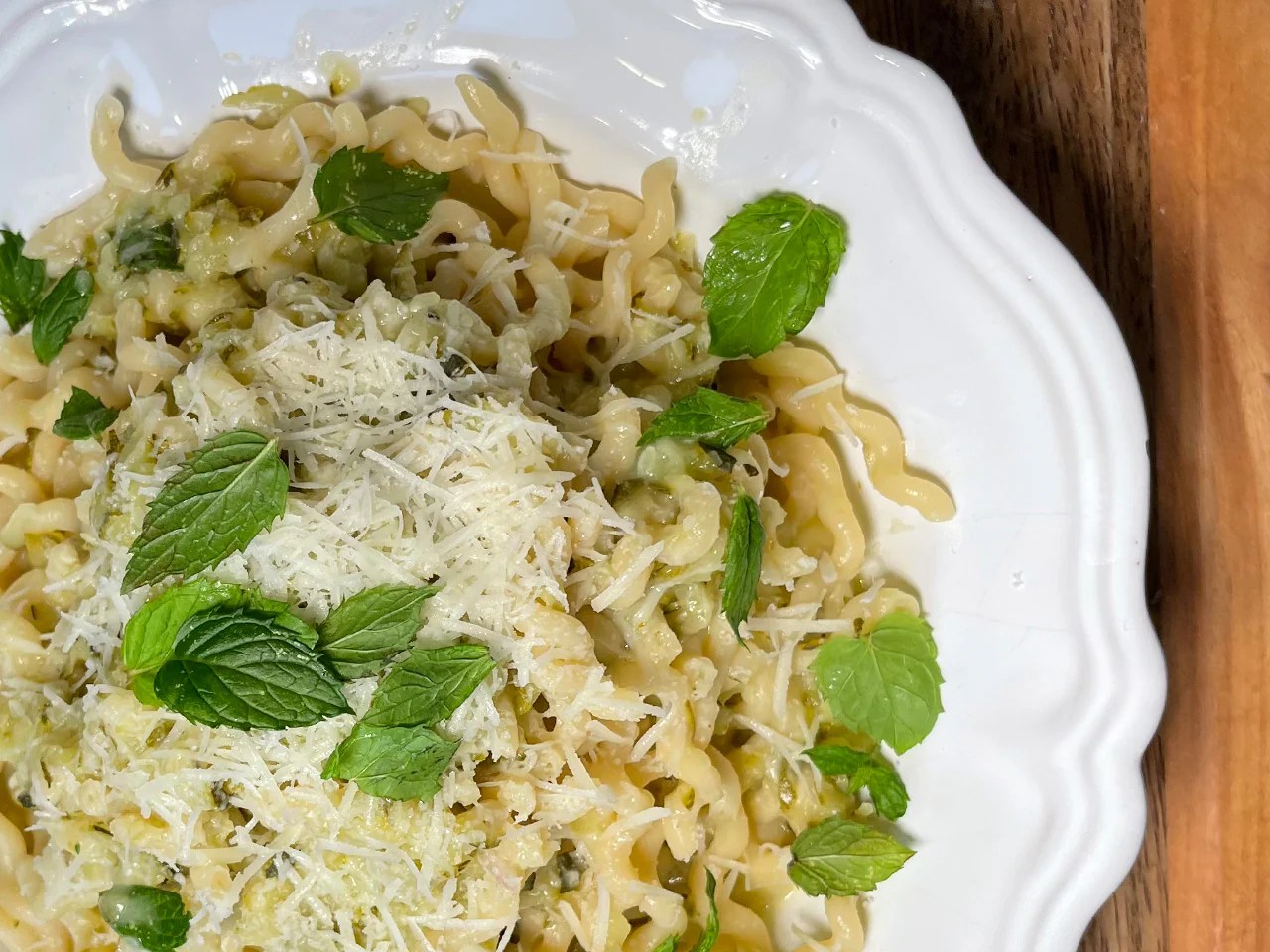 Creamy Zucchini Fusilli The Pasta Queen