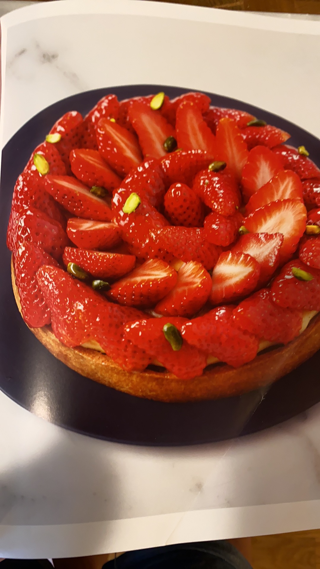 Class 1, StrawberryPistachio Tart The Pastry Parent