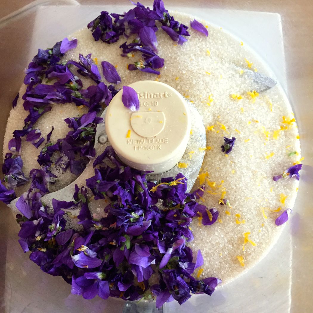 How to Make Violet Sugar The Patchy Lawn