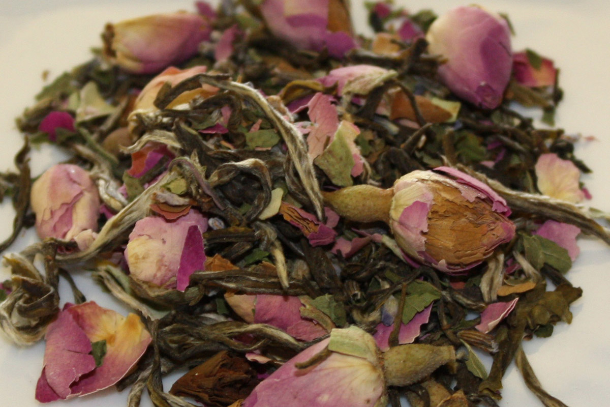 Organic Rose Mint The Path of Tea