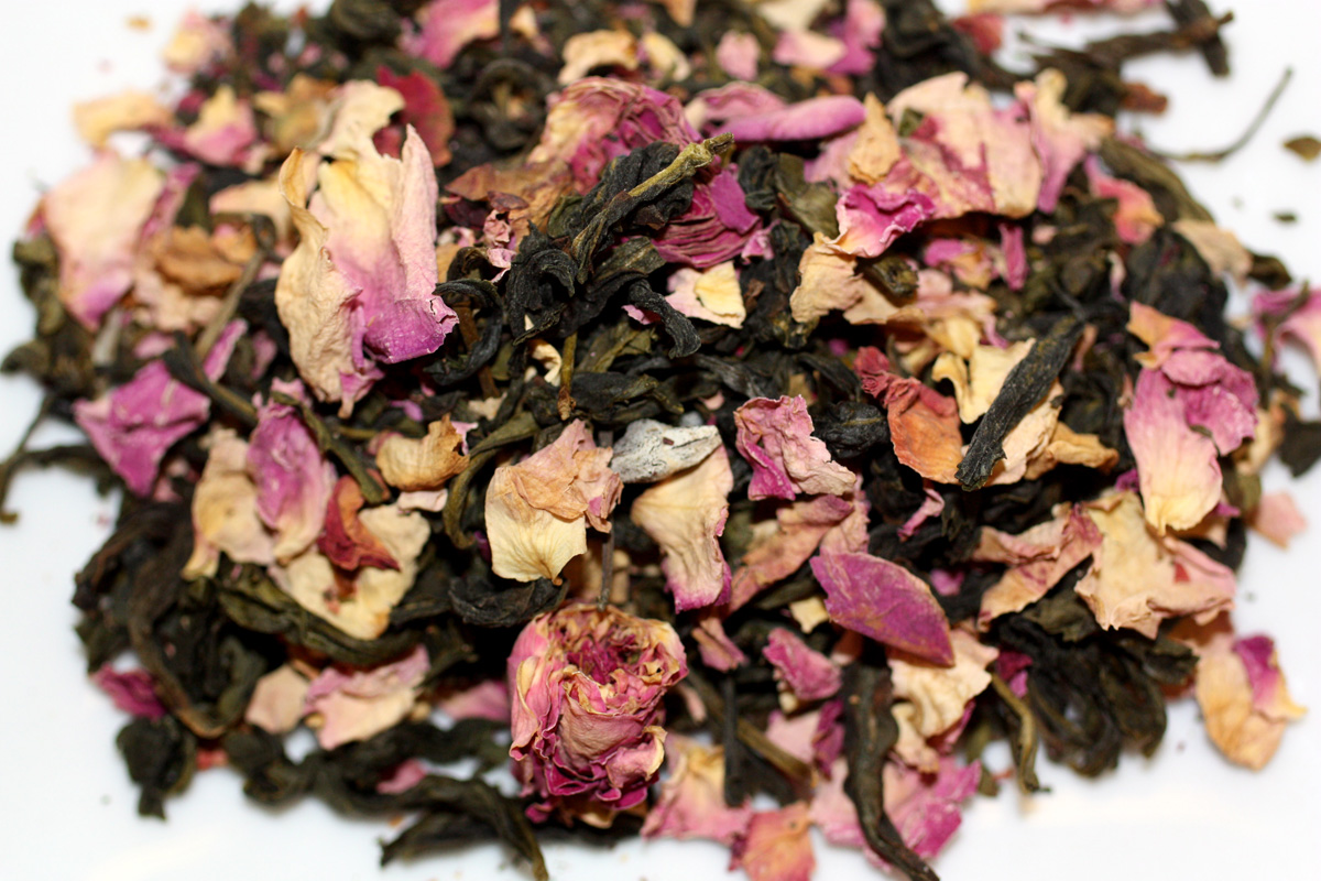 Organic Rose Oolong The Path of Tea
