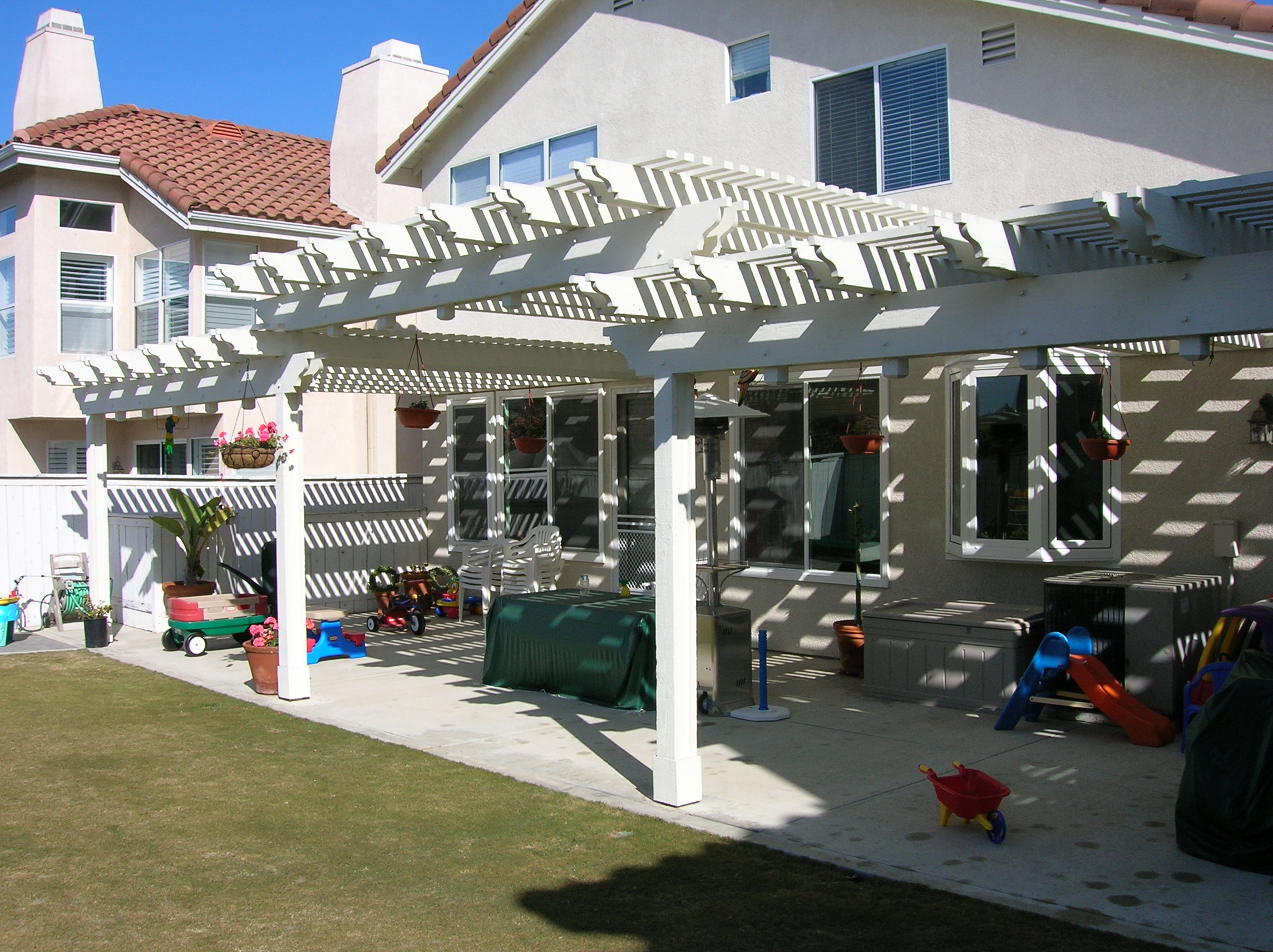 Multi level Patio Cover Ladera Ranch The Patio Man