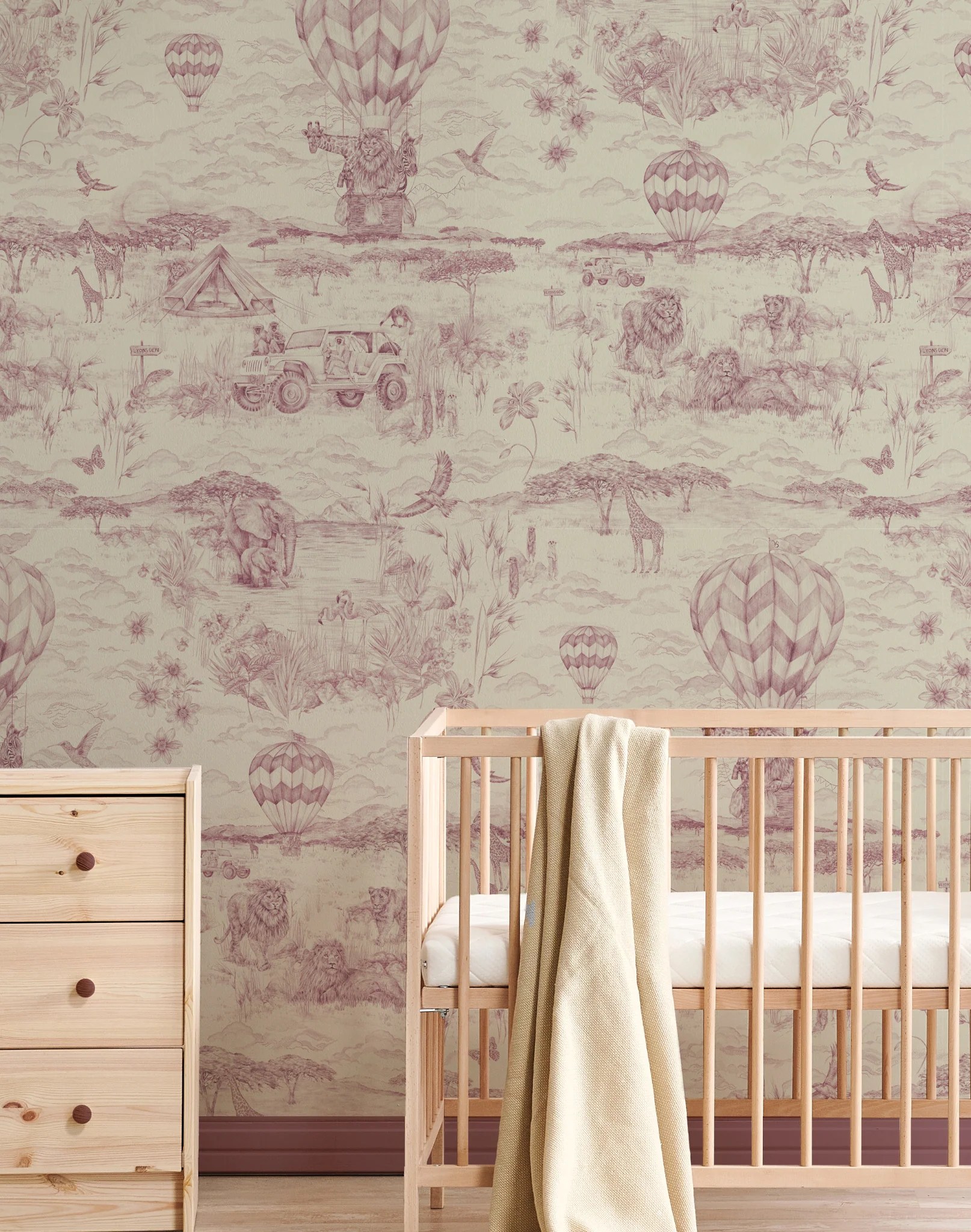 Lyons Den, Antique Rose The Pattern Collective