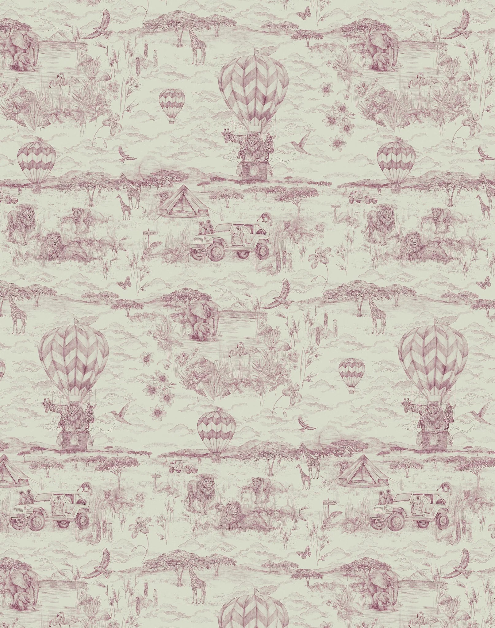 Lyons Den, Antique Rose The Pattern Collective