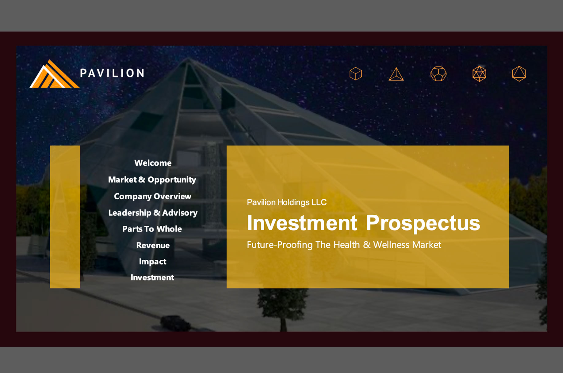 Investors The Pavilion