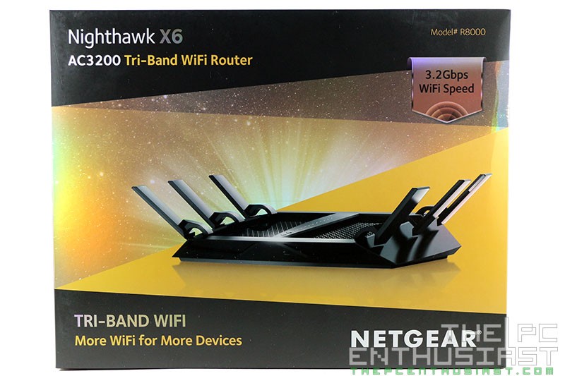Netgear Nighthawk X6 R8000 Review AC3200 TriBand WiFi Router