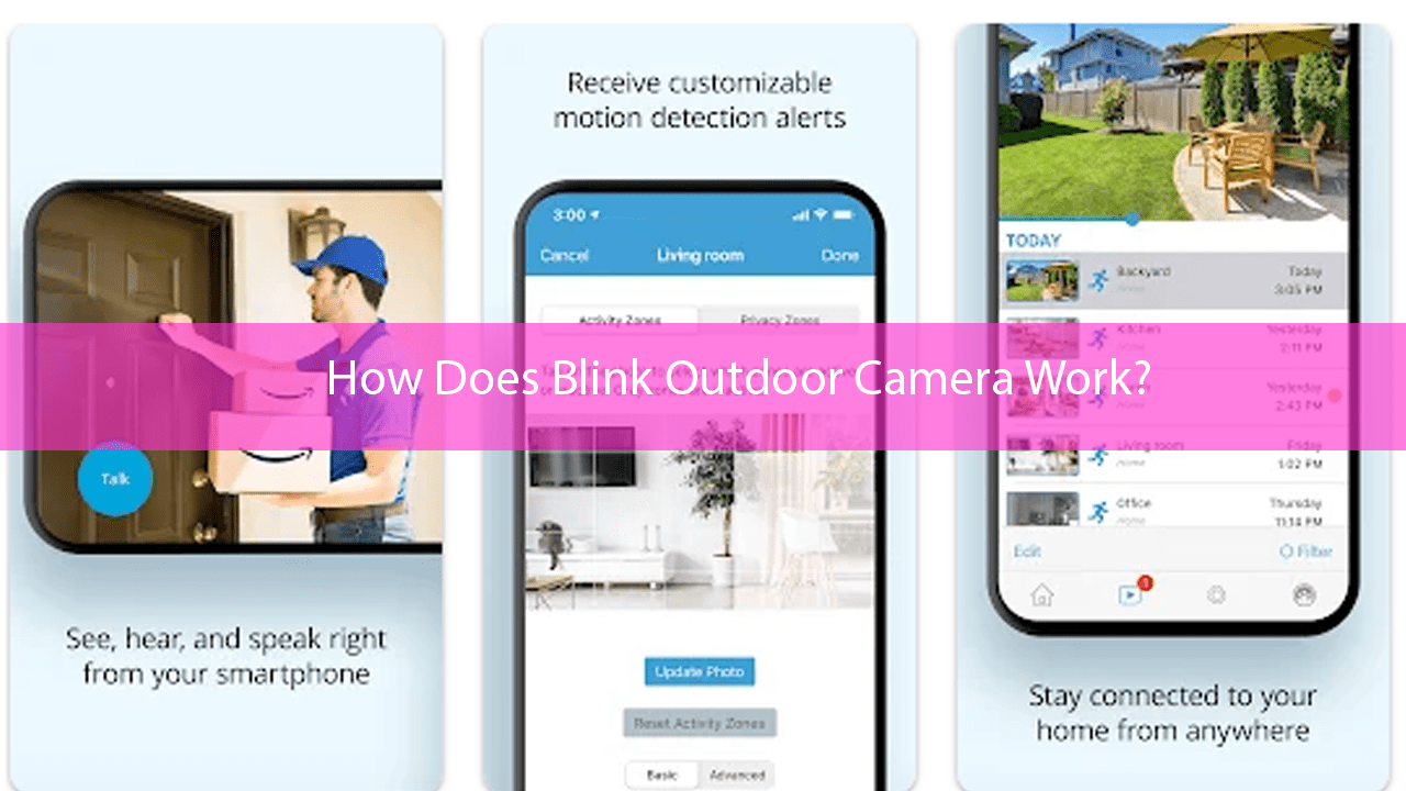 How Does Blink Outdoor Camera Work?