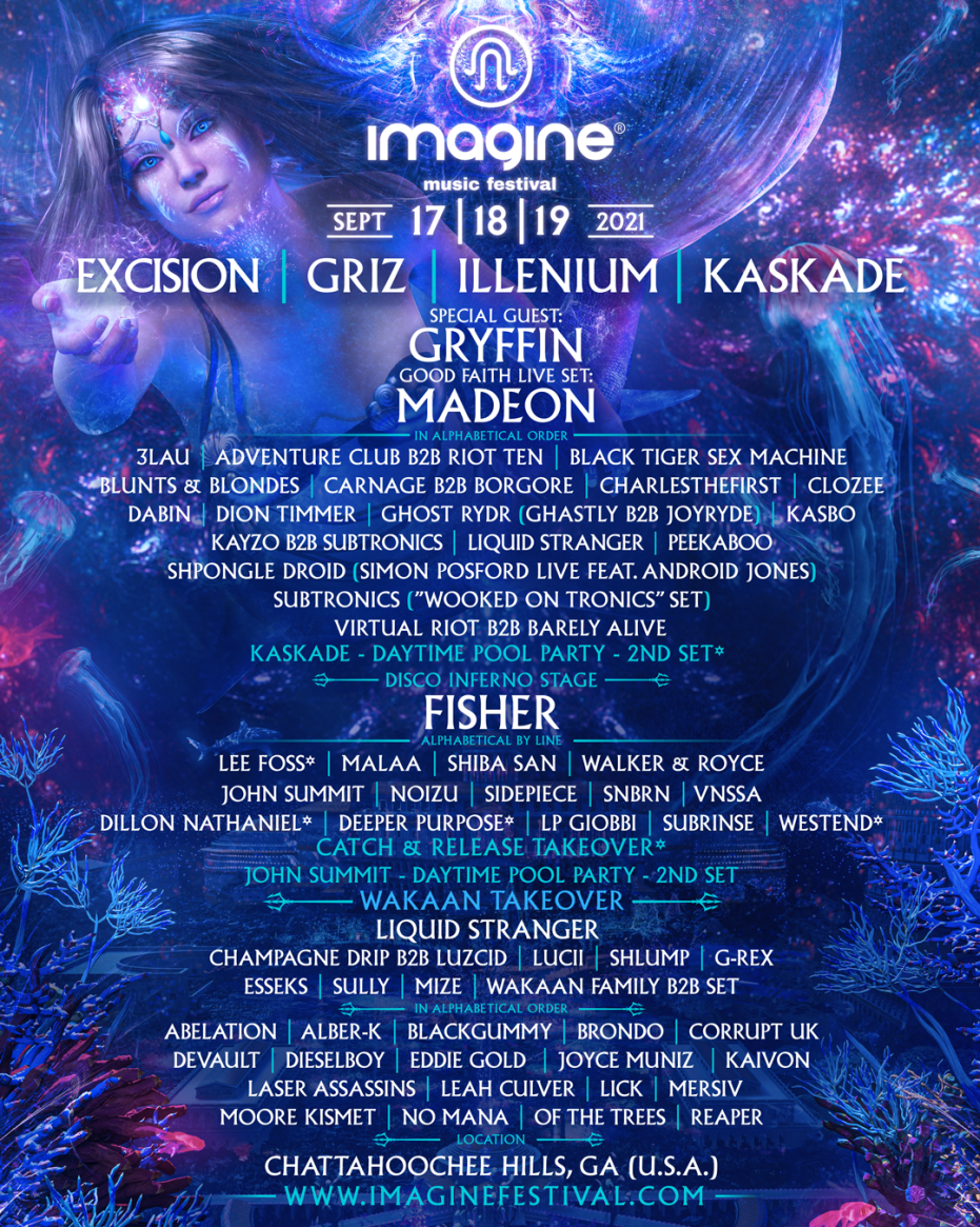 Imagine Music Festival is set to return to Chattahoochee Hills from