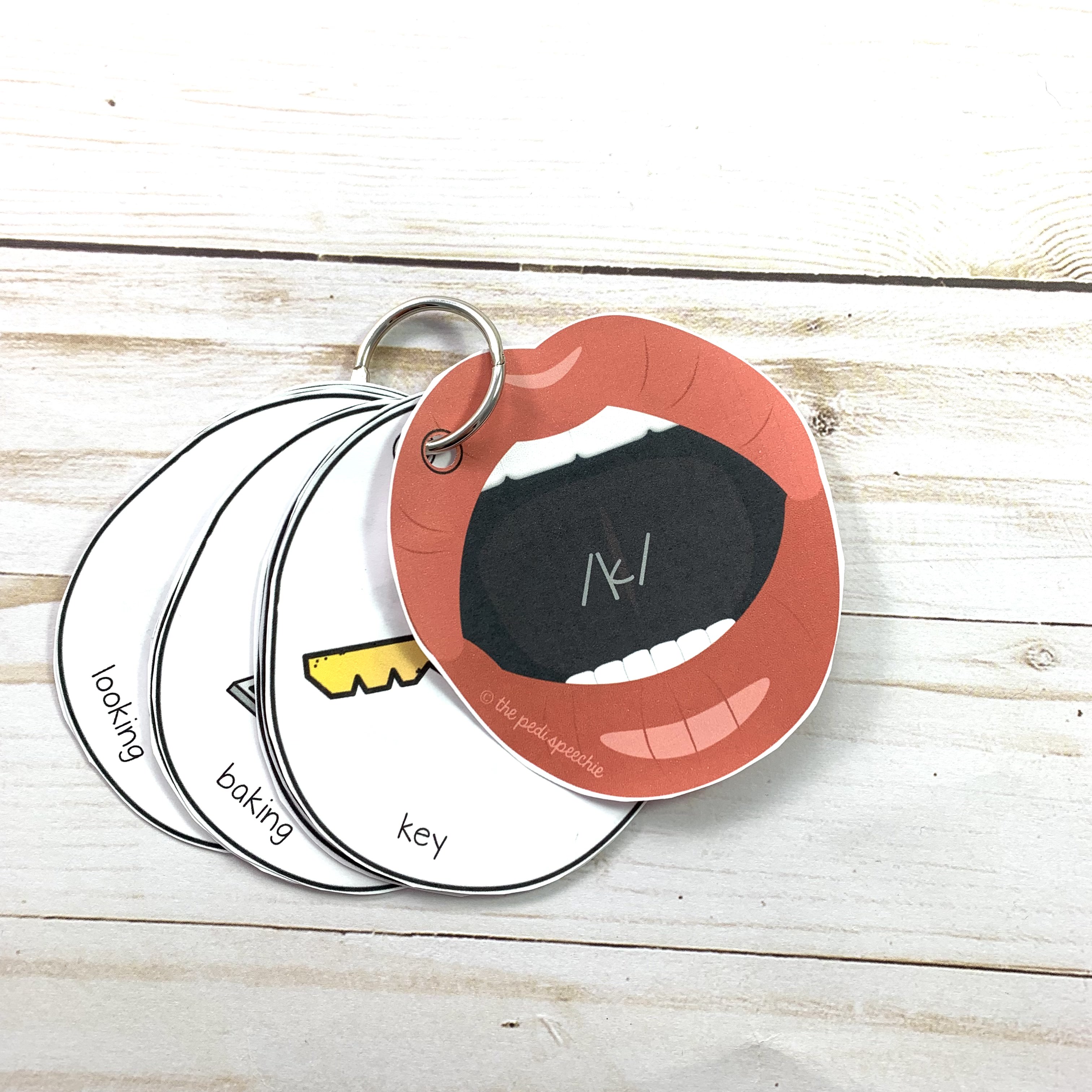 Initial and Final K Words for Speech Therapy The Pedi Speechie