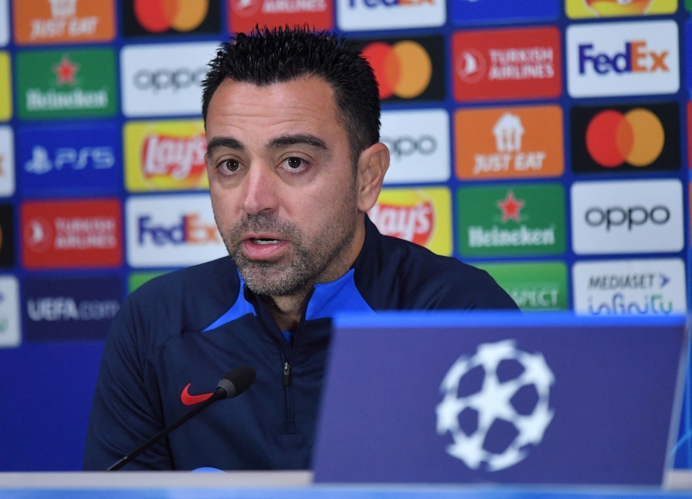 Barcelona will take the game to Inter in Milan, Xavi says The