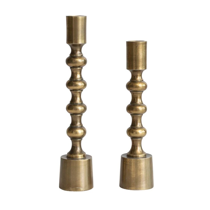 Antique Gold Taper Holders The Pep Line