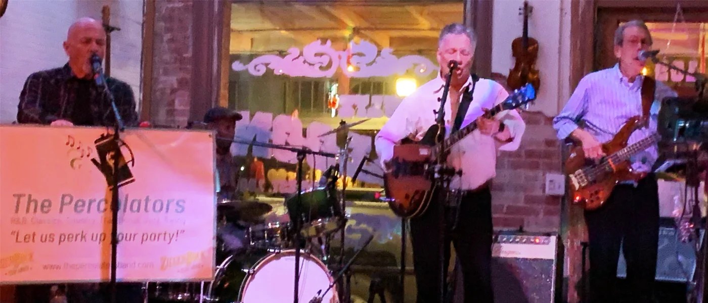 The Percolators Let us perk up your party!