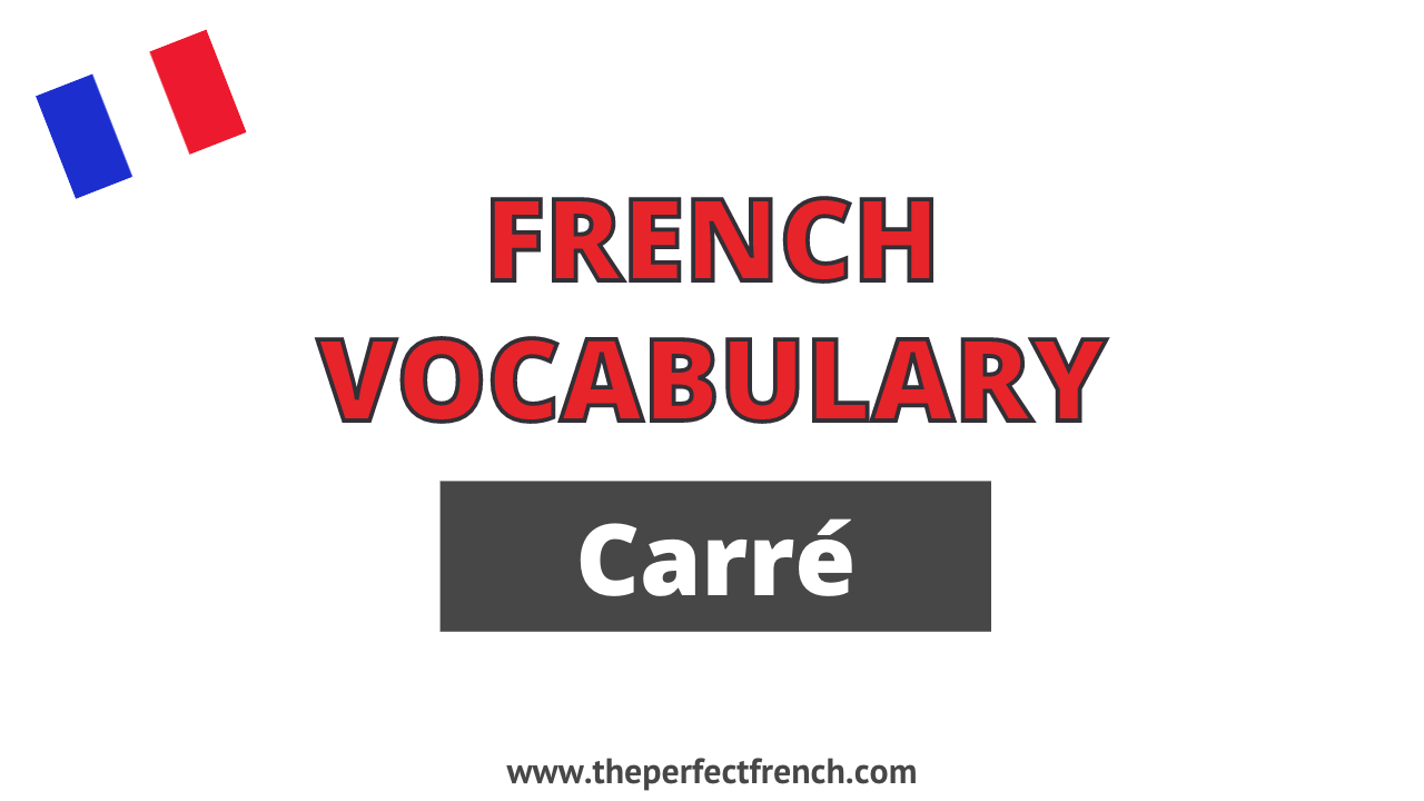 Carré French Online Language Courses The Perfect French with Dylane