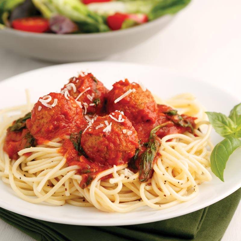 Meatballs Marinara & Tuscan Tomato Sauce The Perfect Portion