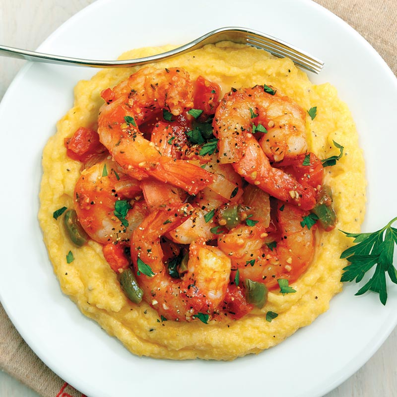 Shrimp & Grits The Perfect Portion