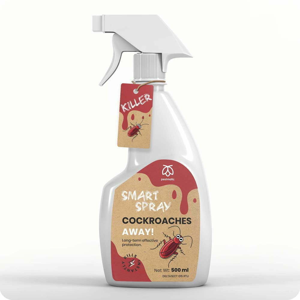 Smart Spray Cockroaches Away!