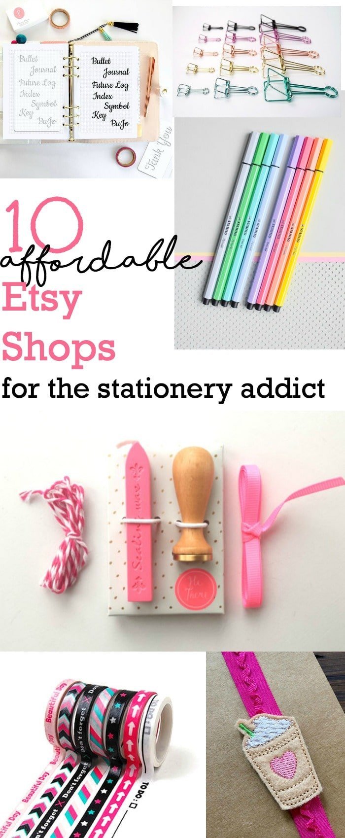 10 Affordable Etsy Shops for Stationery Addicts ⋆ The Petite Planner