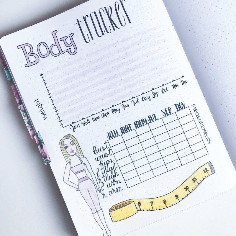 200+ Bullet Journal Ideas to Try This Year + Printable Checklist ⋆ The