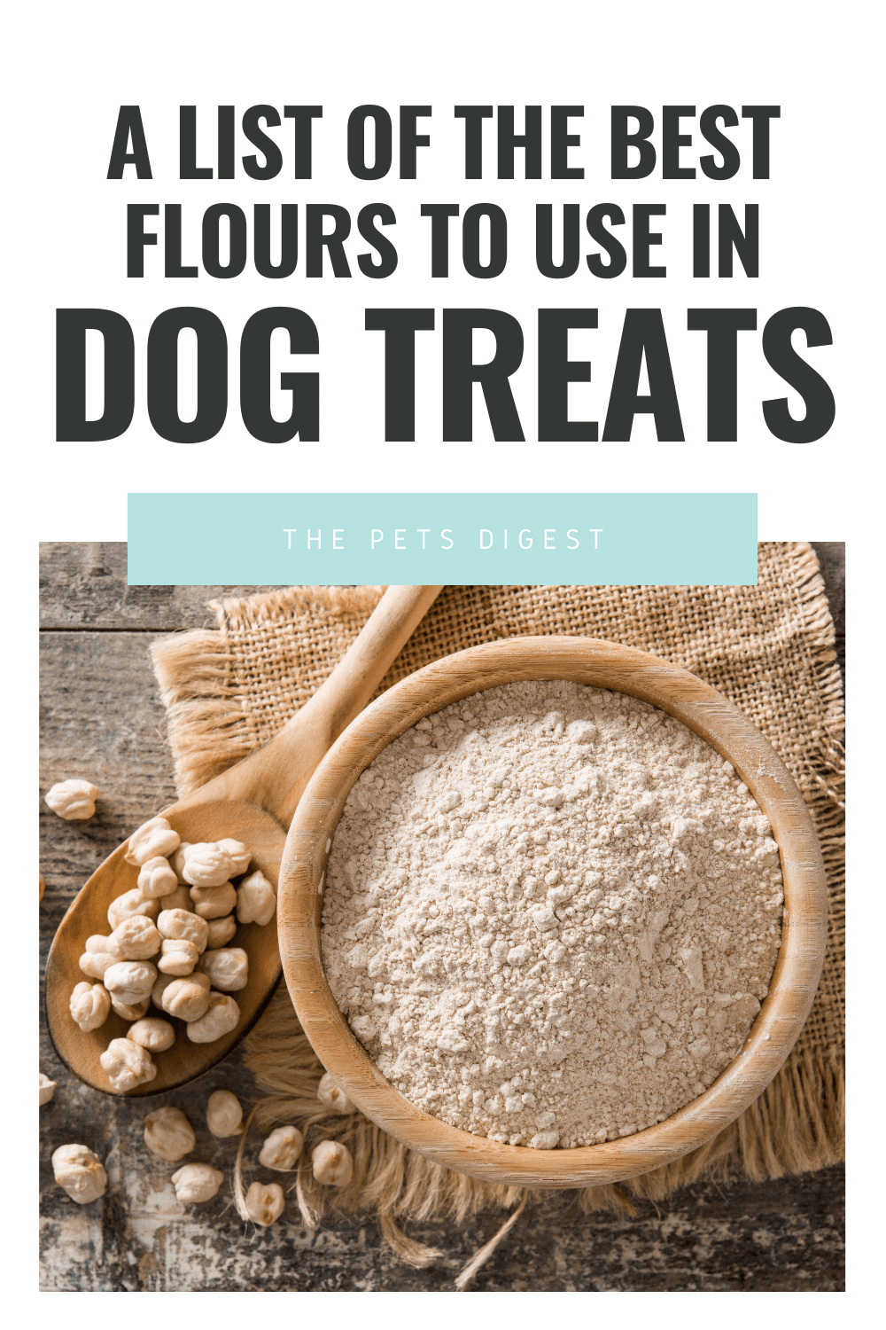 The best flours to use in your homemade dog treat recipes