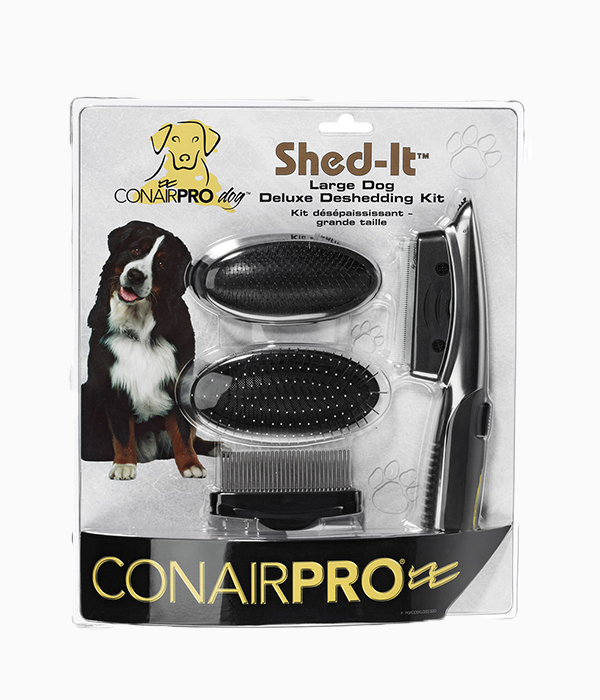 Conair Dog Deshedder Kit, S, L
