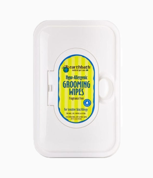 earthbath® HypoAllergenic Grooming Wipes, Fragrance Free, Cleans