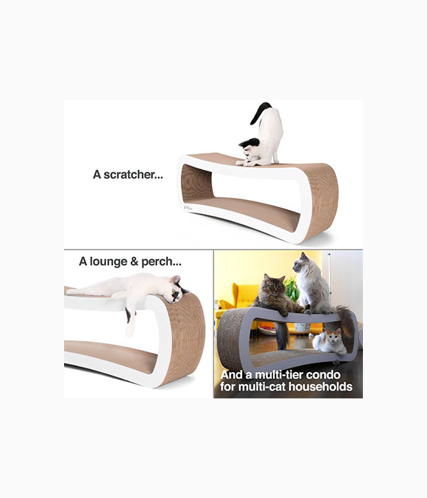 PetFusion Jumbo Cat Scratcher Lounge