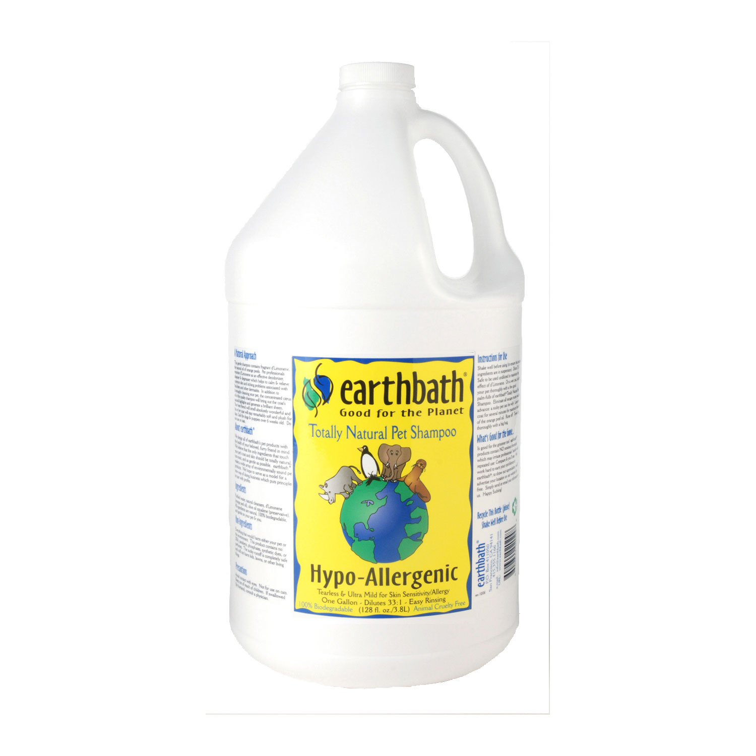 earthbath® HypoAllergenic Shampoo, 128 oz