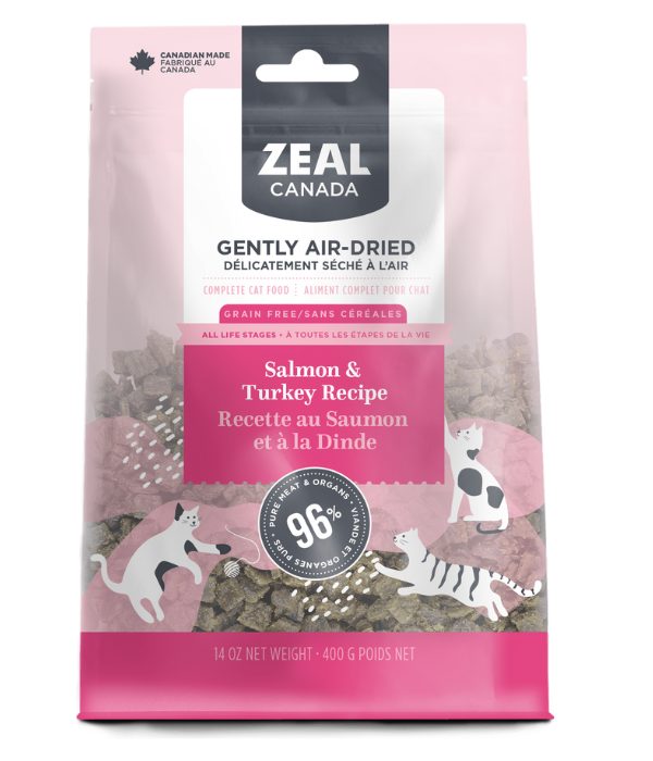Zeal Canada Gently Air Dried Salmon Turkey Blend 400G