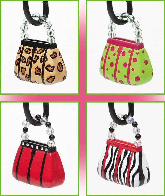 Colorful Purse Ornament Asst PHAG