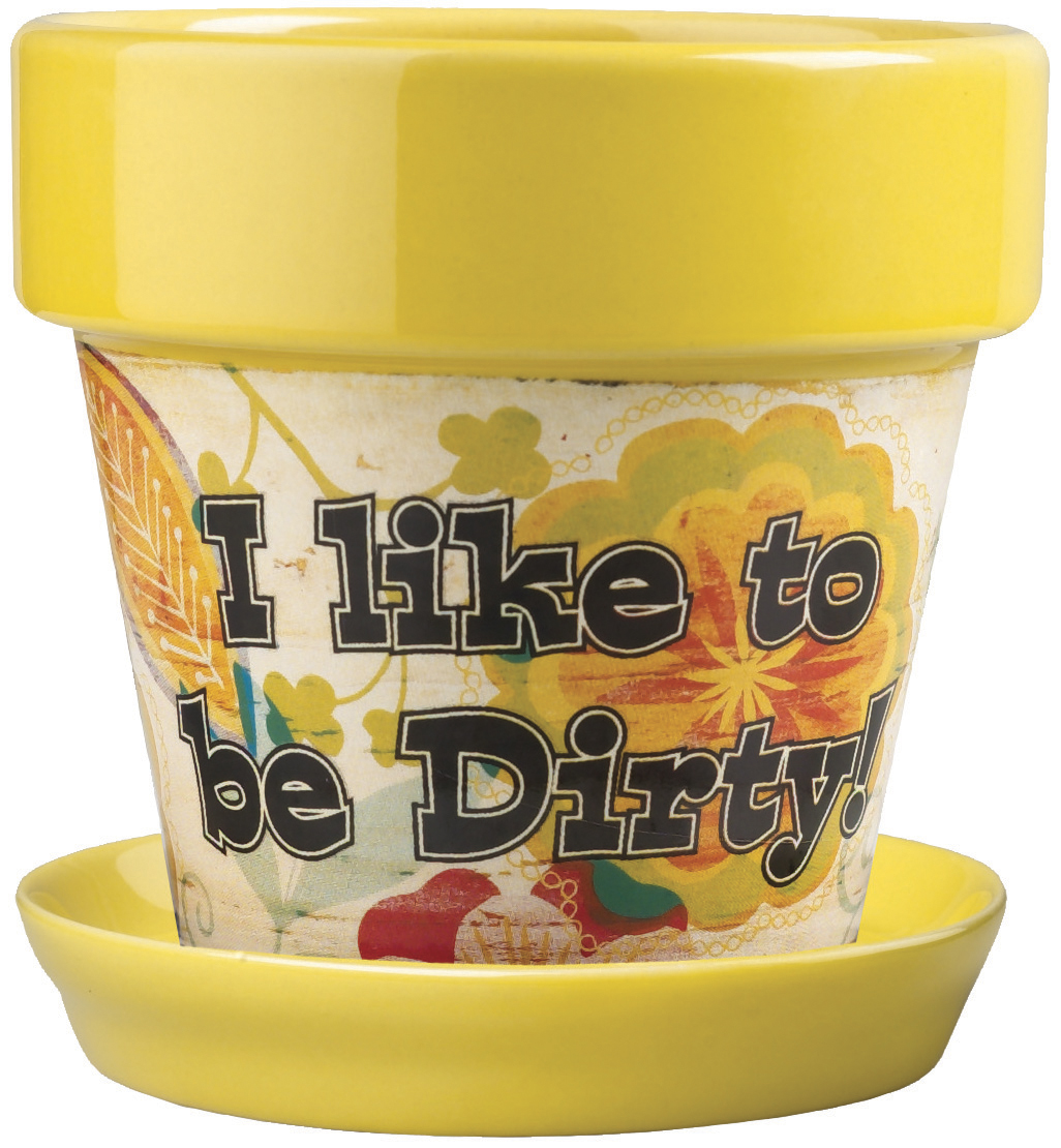 Dirty Gardener Flower Pot Dirty PHAG