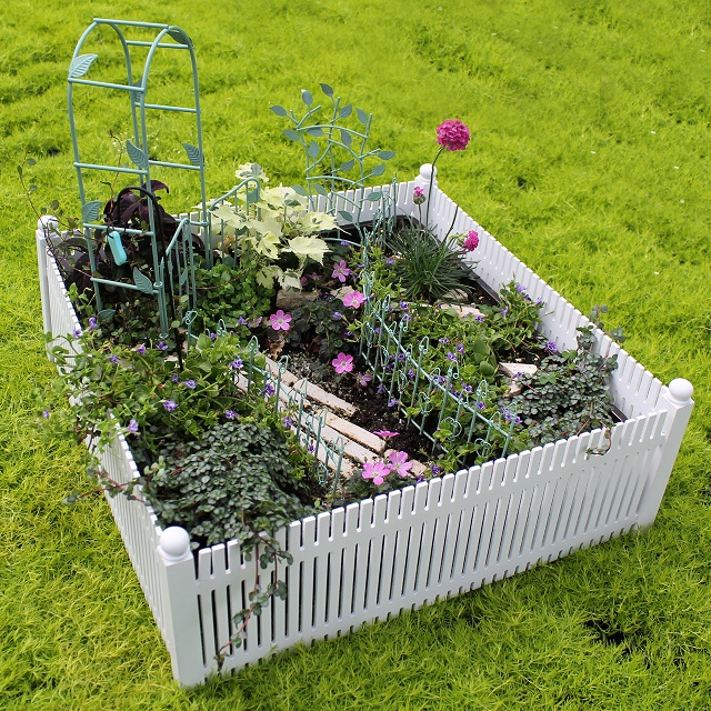 Fairy Gardening White Picket Fence PHAG