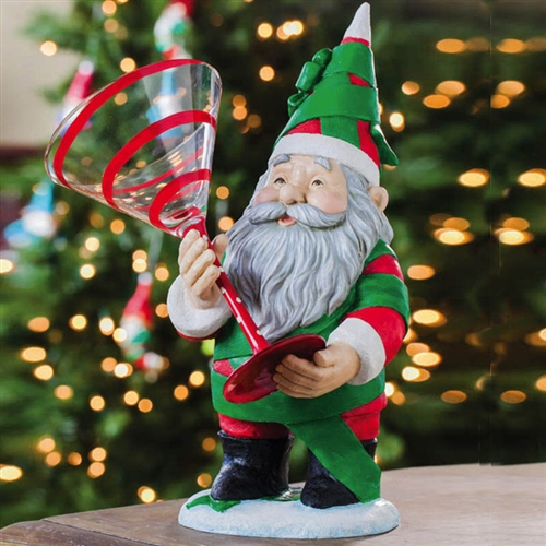 Holiday Gnome Stemware Holder PHAG