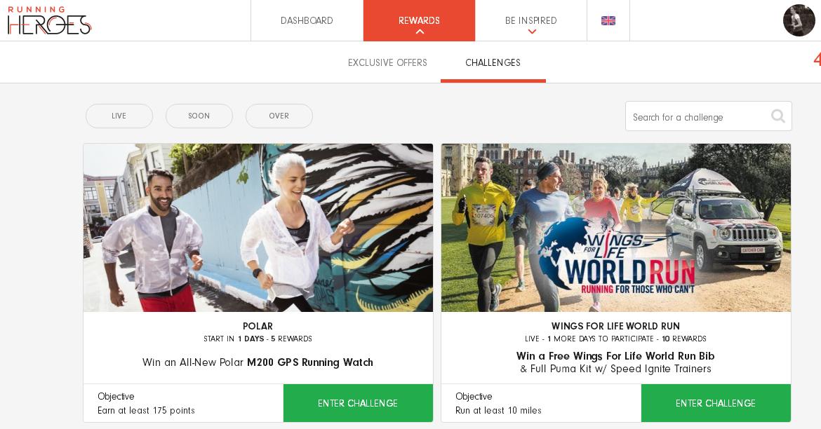 My Top 10 sites for Runners