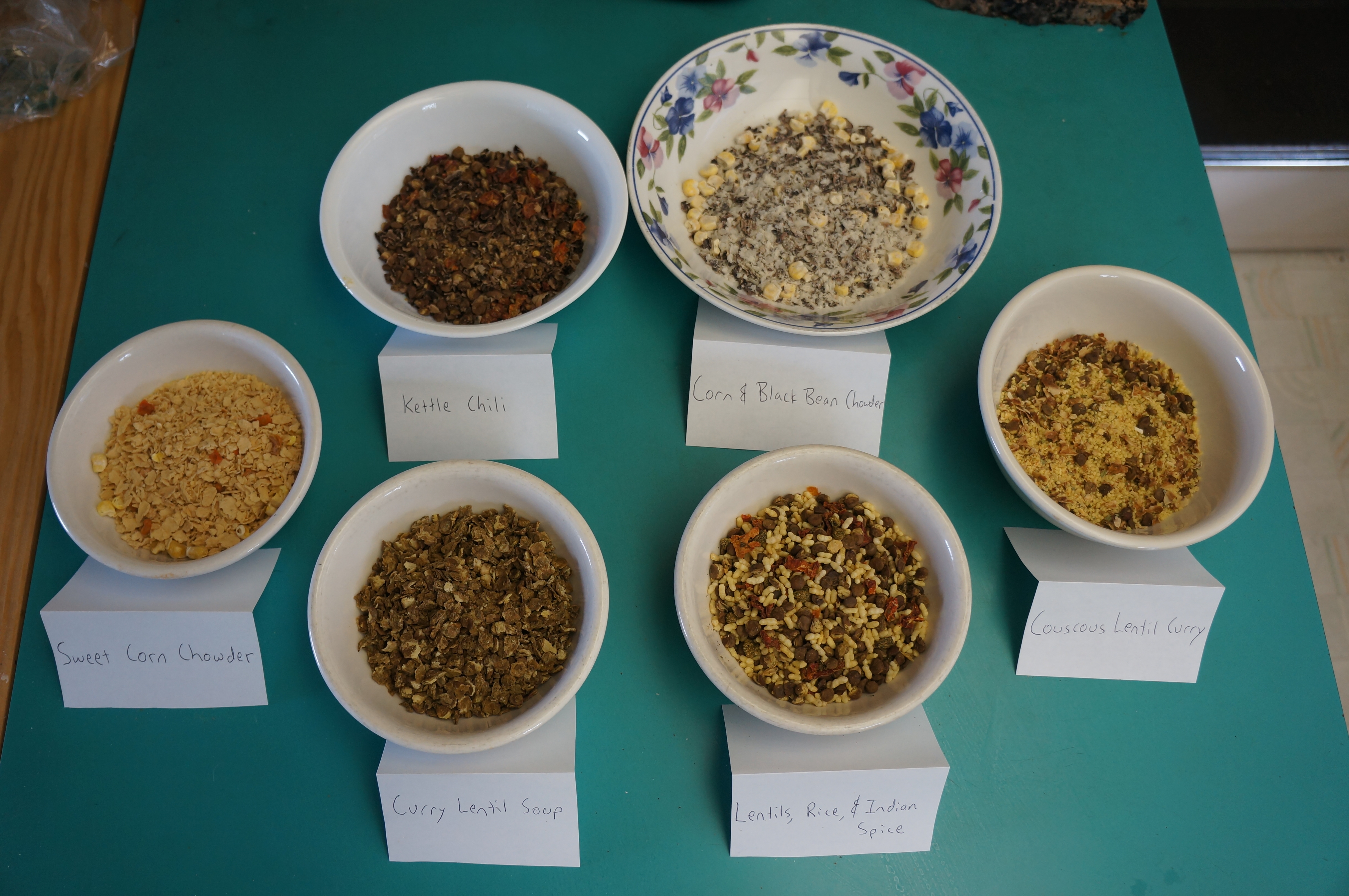 Dehydrated food feast The Philtrons Pedal North