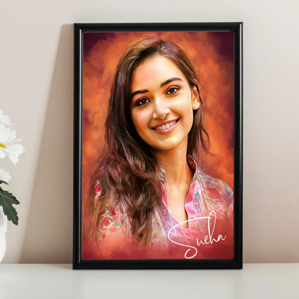 Buy Digital Oil Painting Artwork At Best Price The Photo Framing