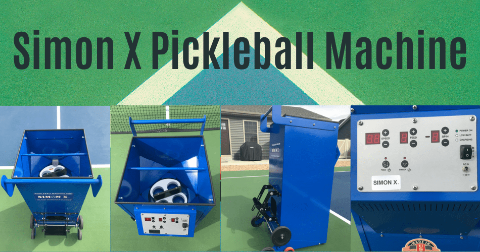 Simon X Pickleball Machine The Pickleball Source