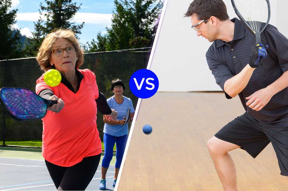 Pickleball Vs Racquetball The Pickleball Source