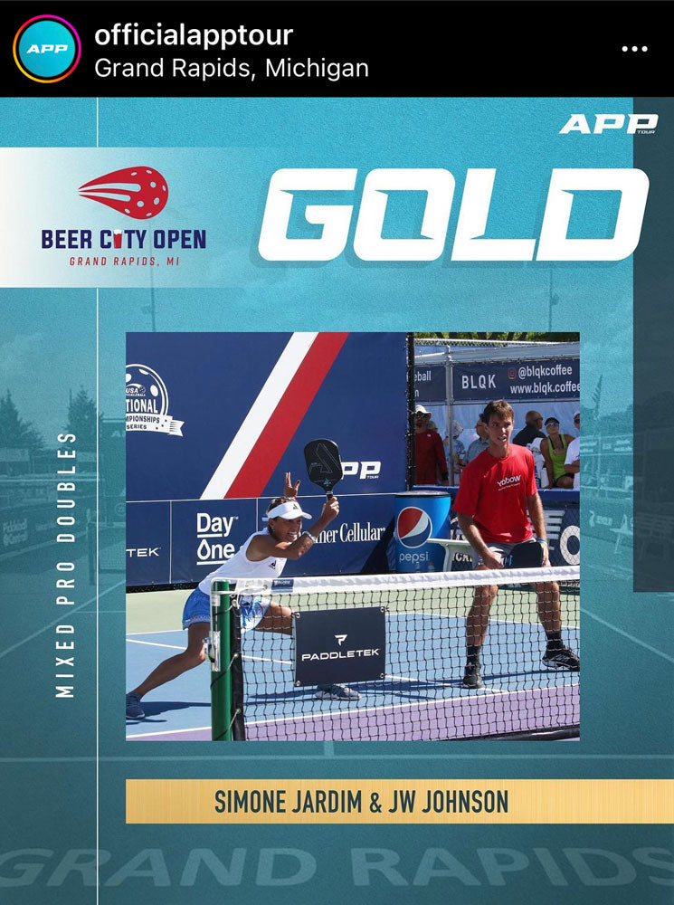 2022 Beer City Open Pickleball Tournament Shines Through the Rain