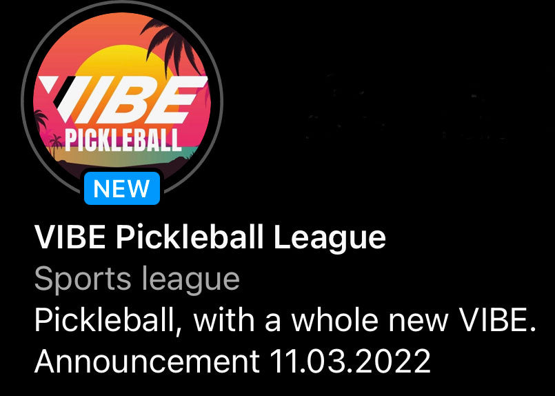 What Is VIBE Pickleball League? Pickler Pickleball